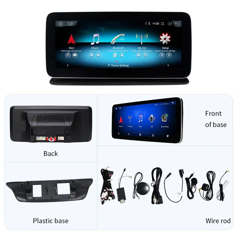 10.25” / 12.3” Android Auto CarPlay Radio Screen for Mercedes-Benz CLS Class (2010-2015) NTG4.0 / NTG4.5