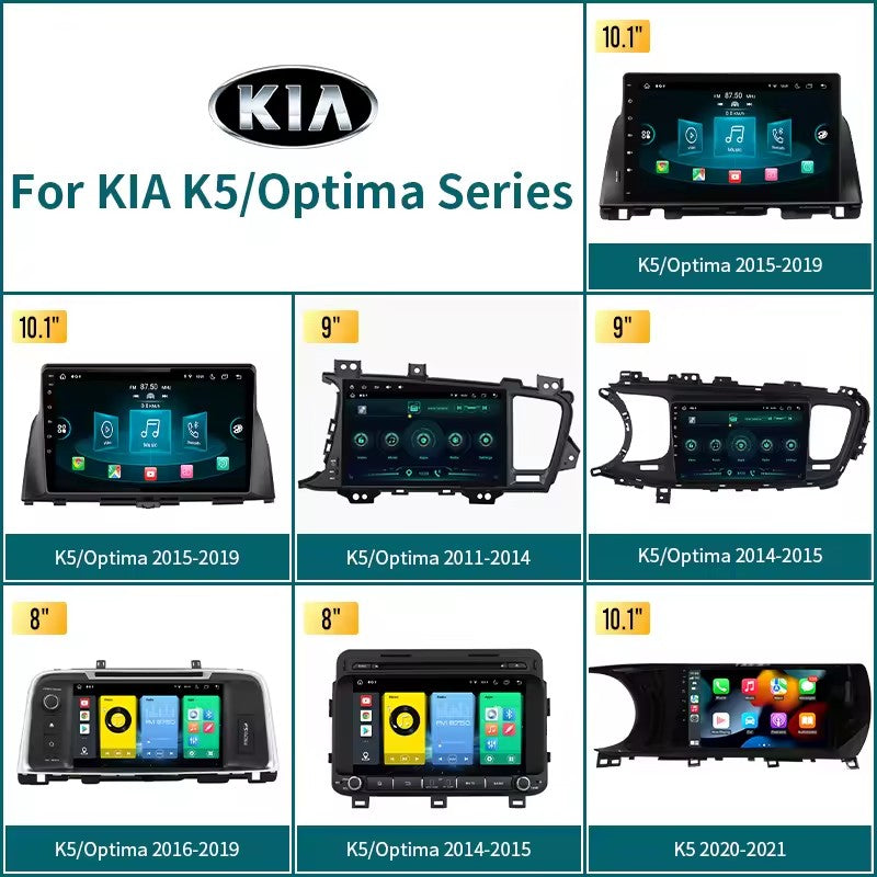 10.1” Android Car Radio Screen Head Unit CarPlay Android Auto for Kia K5 / Optima (2015-2019)