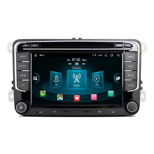 7” Android Car Radio Stereo Head Unit Screen CarPlay Android Auto for VW Universal Passat / Magotan / Golf 5 / Golf 6 / Polo / Sagitar / Jetta / CC / Caddy / Tiguan / Touran (2006-2012) / Skoda Octavia II / Octavia III / Fabia / Superb (2005-2010)