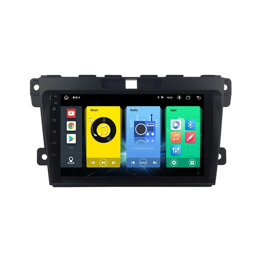 9” Android Car Radio Stereo Head Unit Screen CarPlay Android Auto for Mazda CX-7 (2007-2014)