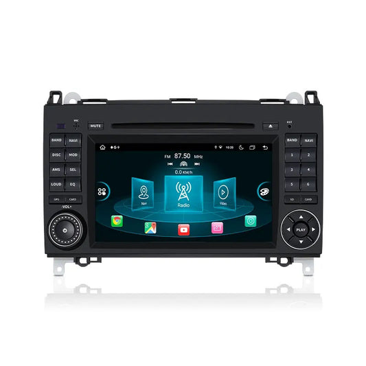7” Android Car Radio Stereo Head Unit Screen CarPlay Android Auto for Mercedes-Benz A Class W169 (2004-2012) / B Class W245 (2005-2011) / Viano Vito W639 (2006-2018) / Sprinter W906 (2006-2012)