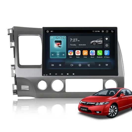 10.1” Android Car Radio Stereo Head Unit Screen CarPlay Android Auto for Honda Civic (2006-2011)