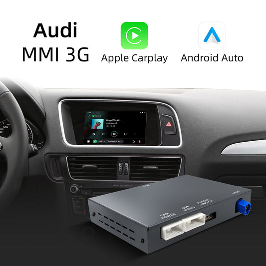 Wireless CarPlay & Android Auto Module for Audi A1 A4 A5 A6 A7 A8 Q3 Q5 Q7 MMI 3G System