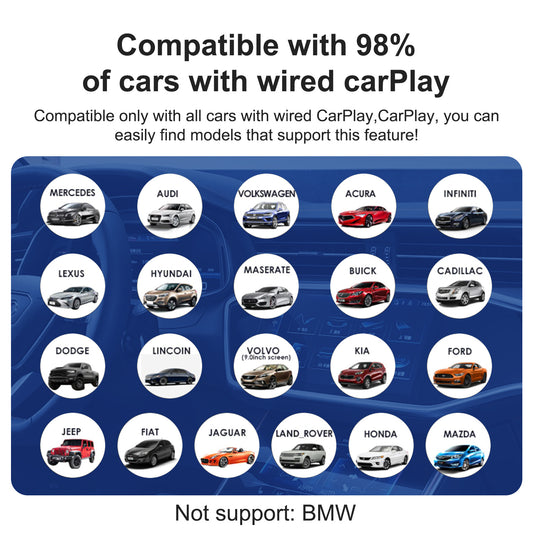 3-in-1 Adapter Upgrade Wired CarPlay or Android Auto to Wireless CarPlay & Android Auto and Android OS System