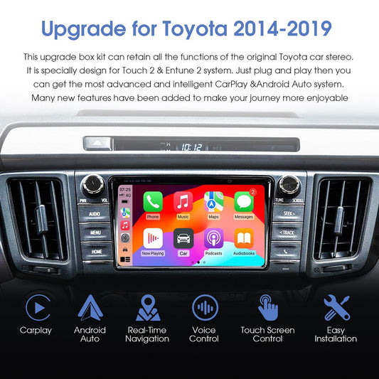 Wireless CarPlay & Android Auto Module for Toyota Touch 2 & Entune 2.0 System 2014-2019