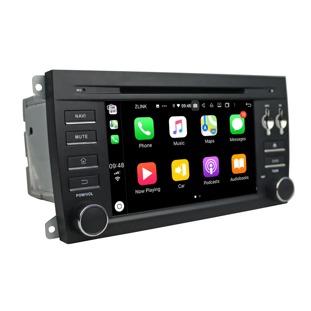 7” Android Radio Screen Car Stereo Head Unit CarPlay Android Auto for Porsche Cayenne (2003-2010)