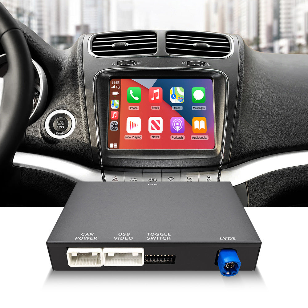 Wireless CarPlay & Android Auto Module for Dodge Challenger / Journey / Charger / Durango with 8.4 Inch Screen