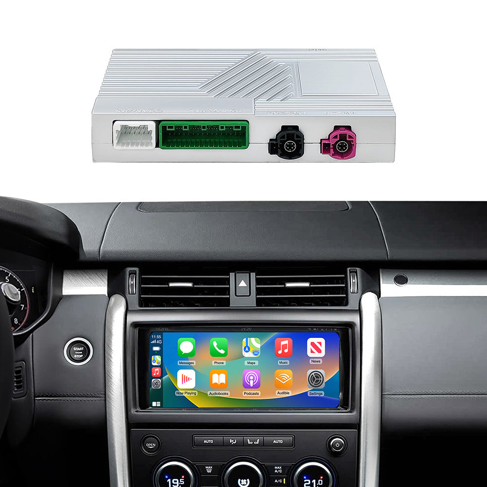 Wireless CarPlay & Android Auto Module for Land Rover 2017-2018 & Jaguar 2016-2019 Harman System with 10.25 Inch Screen