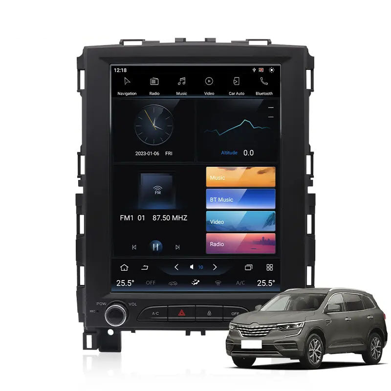 9.7” Android Auto CarPlay Radio Screen Head Unit for Renault Clio 5 2020 / Koleos (2017-2019)