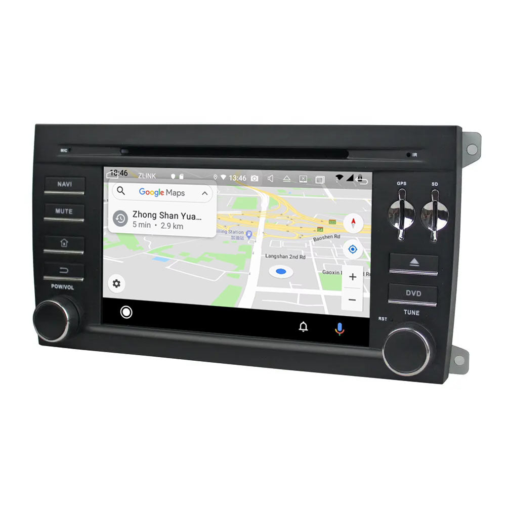 7” Android Radio Screen Car Stereo Head Unit CarPlay Android Auto for Porsche Cayenne (2003-2010)