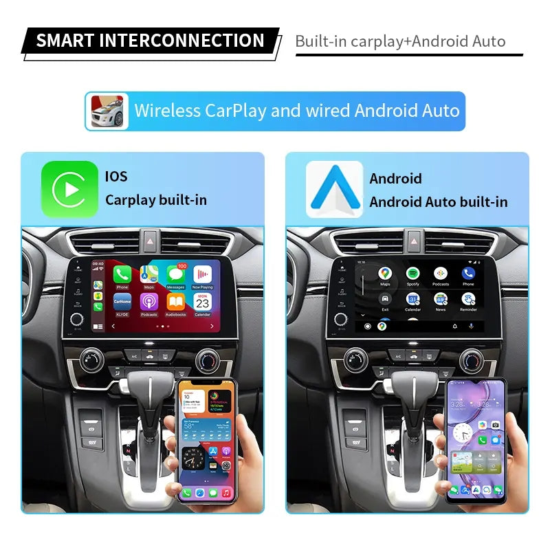 9” Android Car Radio Stereo Head Unit Screen CarPlay Android Auto for Honda CRV (2017-2019)