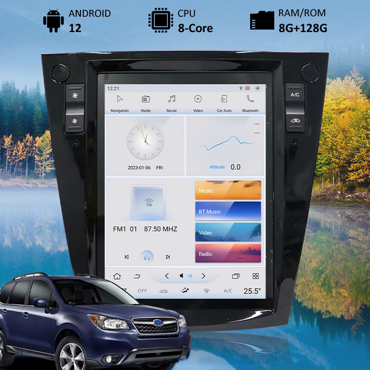 9.7” Android Auto CarPlay Radio Screen Head Unit for Subaru Forester (2013-2017)