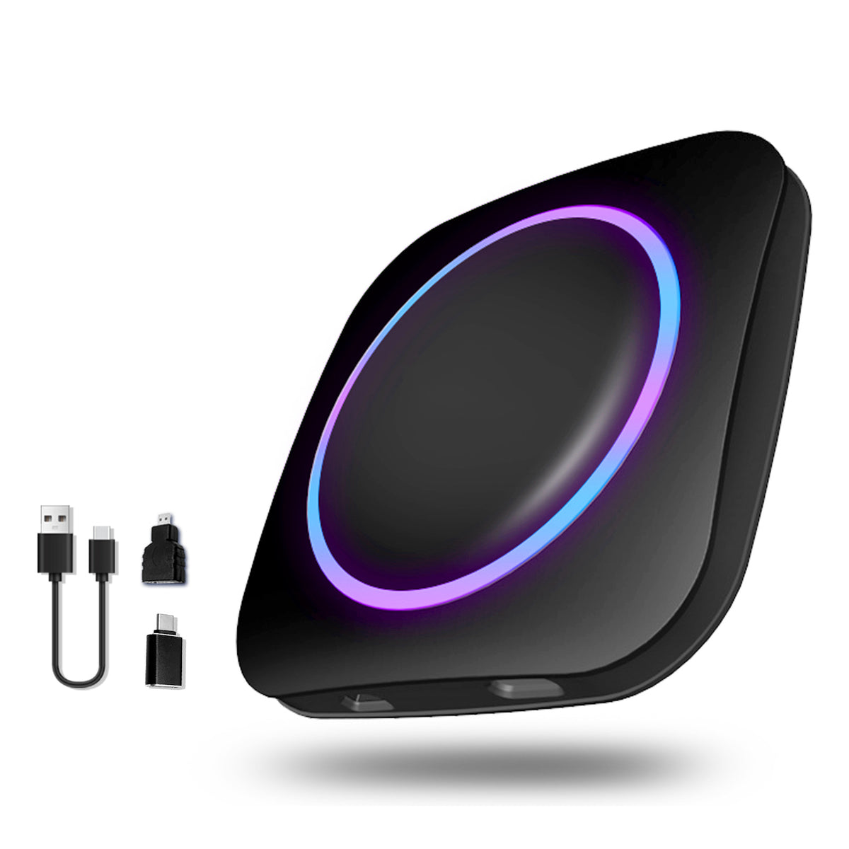 Android 13.0 Smart Box Wireless CarPlay & Android Auto Adapter Qualcomm Snapdragon 6115 CPU