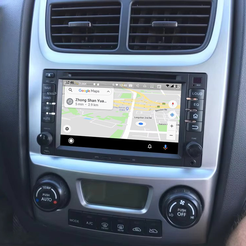 6.2” Android Radio Screen Car Stereo Head Unit CarPlay Android Auto for Kia Universal (2004-2011)