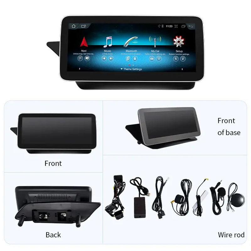 10.25” / 12.3” Android Auto CarPlay Radio Screen for Mercedes-Benz E Class (2010-2016) NTG4.0 / NTG4.5 / NTG5.0