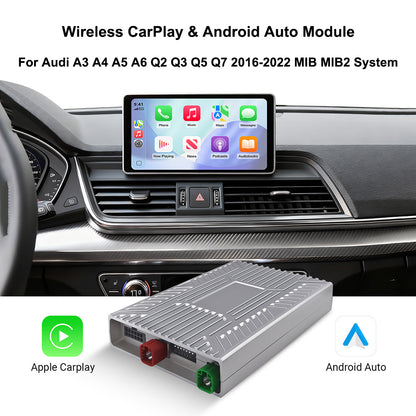 Wireless CarPlay & Android Auto Module for Audi A3 A4 A5 A6 A7 Q2 Q3 Q5 Q7 2016-2022 MIB MIB2 System