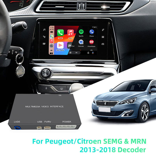 Wireless CarPlay & Android Auto Module for Peugeot / Citroen 2013-2018 SMEG & MRN System