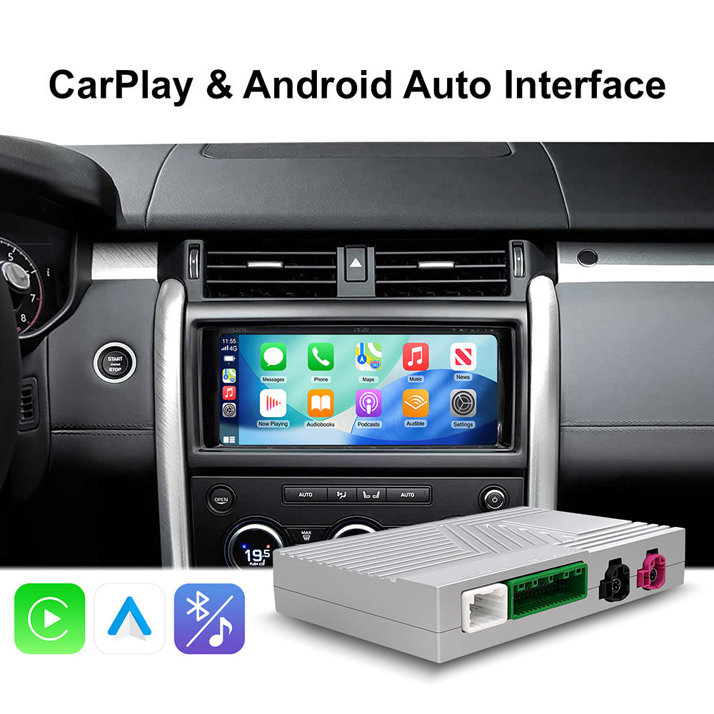 Wireless CarPlay & Android Auto Module for Land Rover 2017-2018 & Jaguar 2016-2019 Harman System with 10.25 Inch Screen