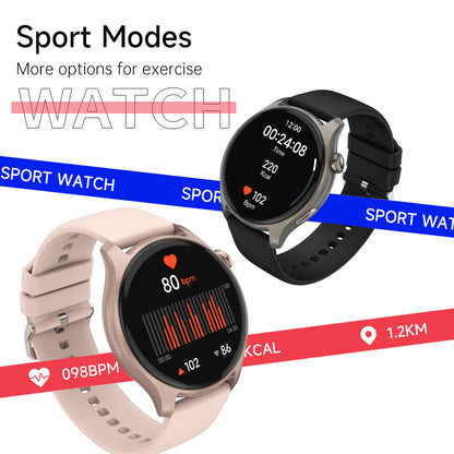 1.43” AMOLED Screen Smart Watch 466*466 Resolution BT Phone Call Voice Assistant Health Care Multi-Sports Mode
