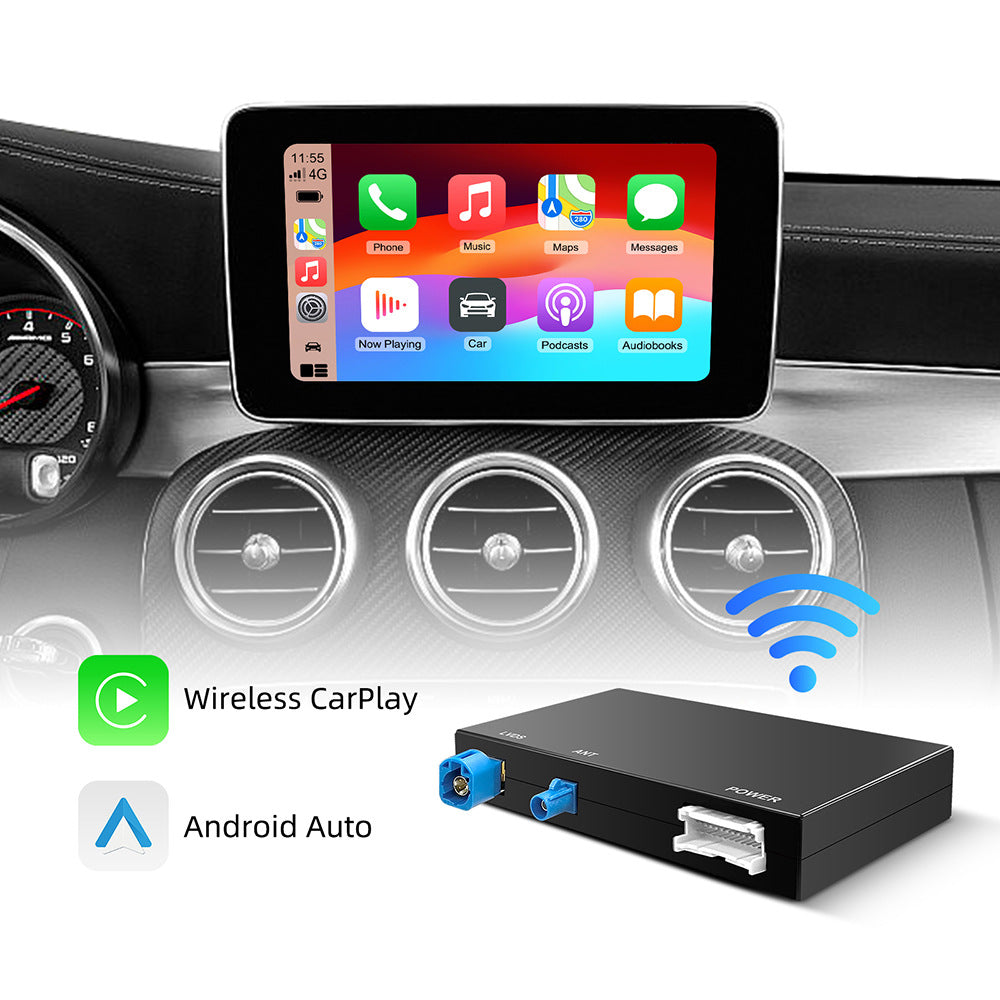 Wireless CarPlay & Android Auto Module for Mercedes-Benz 2015-2018 NTG 5.0 / 5.1 System