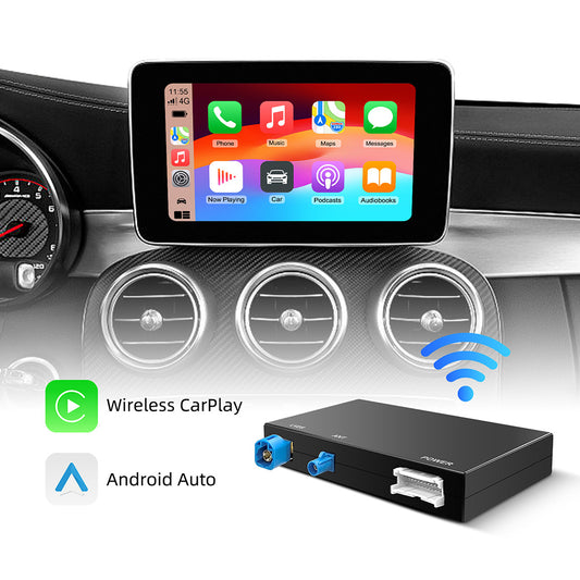 Wireless CarPlay & Android Auto Module for Mercedes-Benz 2015 - 2018 NTG 5.0 / 5.1 System