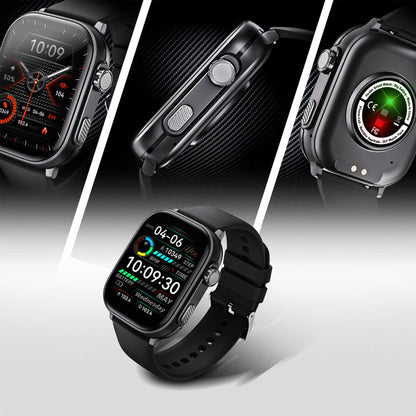 2.01” TFT Screen Smart Watch BT Phone Call Multi-Sport Modes Health Monitor 800mAh Battery 30 Days Use Time 3D UI