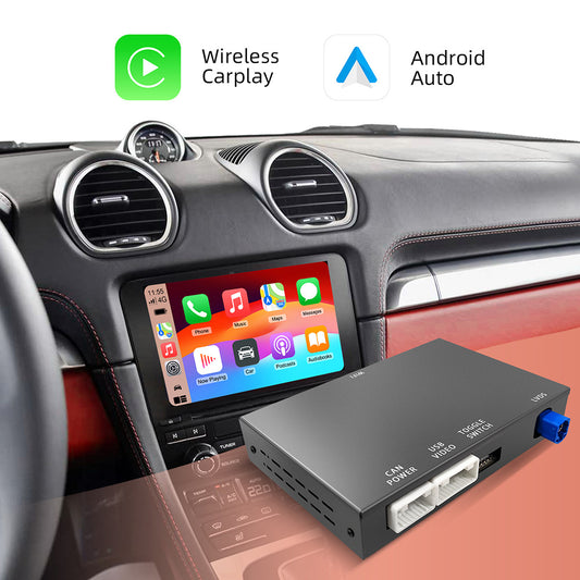 Wireless CarPlay & Android Auto Module for Porsche PCM 4.0 System 2017 - 2018 with 7 Inch Screen
