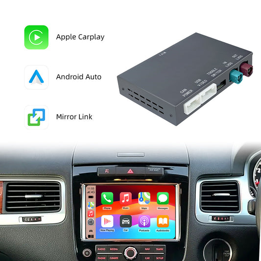 Wireless CarPlay & Android Auto Module for Volkswagen Touareg 2010-2018 with 8 Inch Screen
