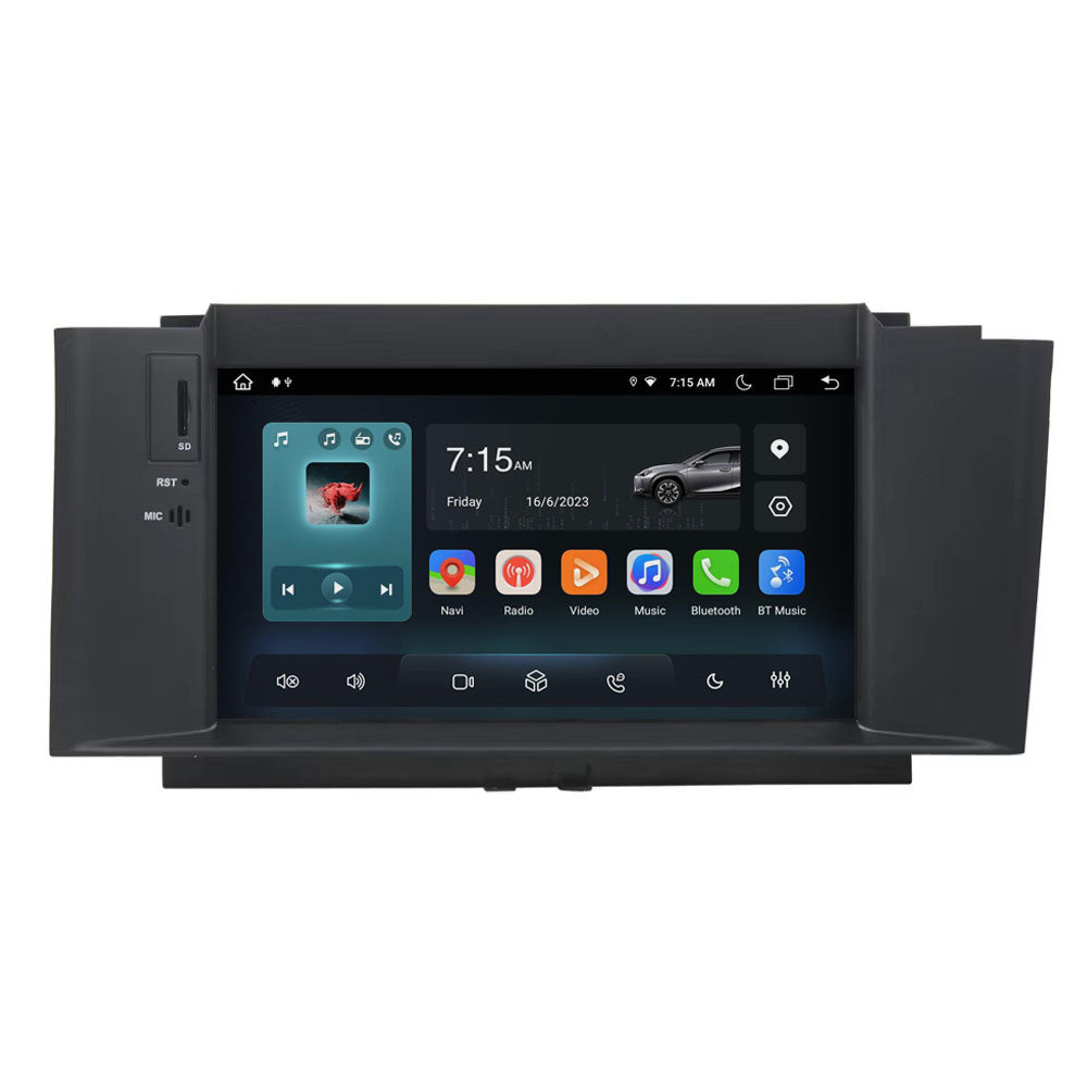 7” Android Radio Screen Car Stereo Head Unit CarPlay Android Auto for Citroen C4 (2012-2014)