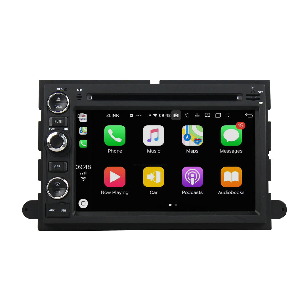 7” Android Radio Screen Car Stereo Head Unit CarPlay Android Auto for Ford Fusion / Explorer / F150 / Edge / Expedition (2006-2009)