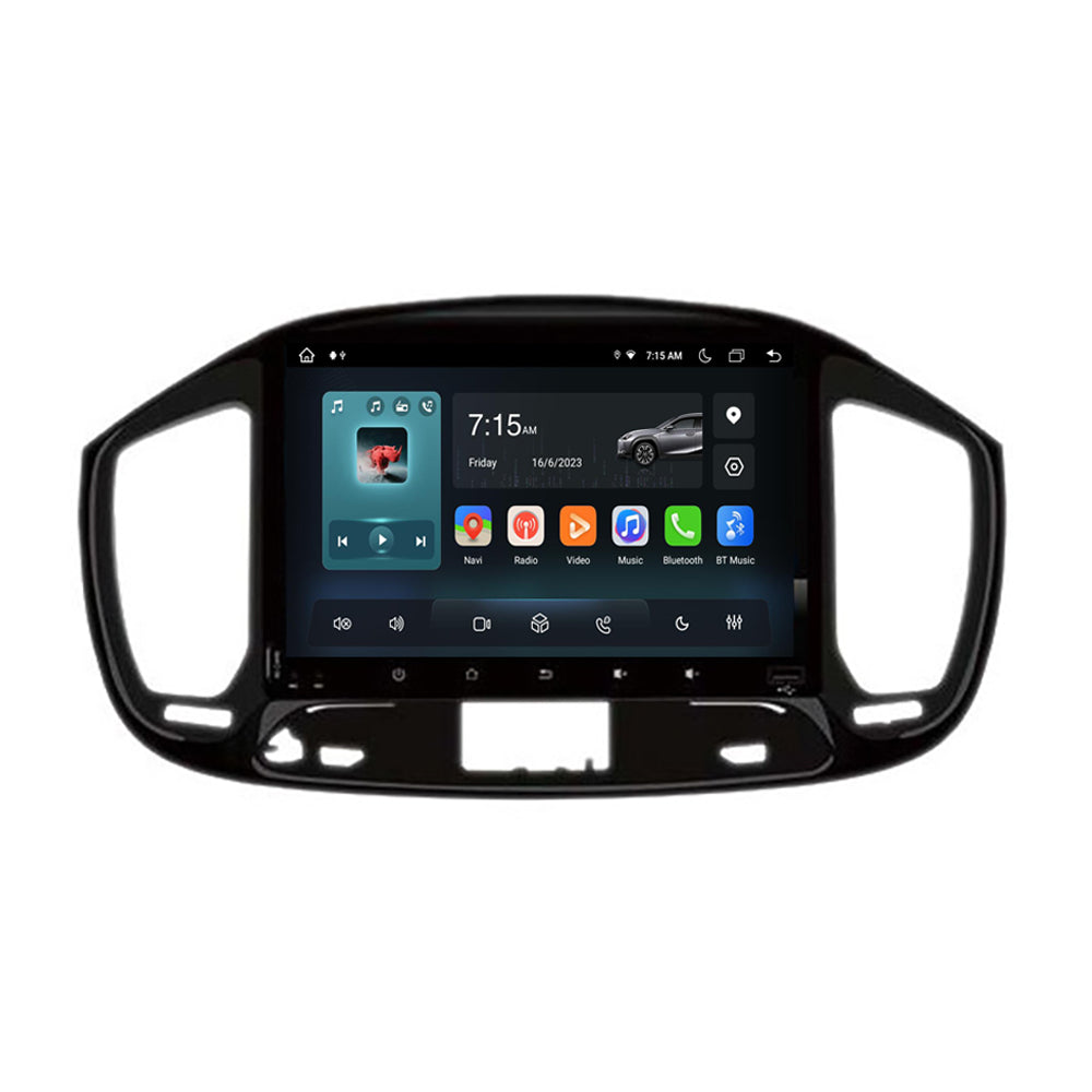 9” Android Radio Screen Car Stereo Head Unit CarPlay Android Auto for Fiat Uno (2014-2017)