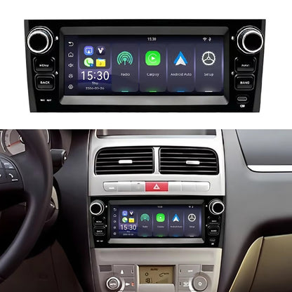 Linux System 6.86” IPS Screen Car Multimedia Player Wireless CarPlay & Android Auto for Fiat Grande Punto / Linea 2007- 2012