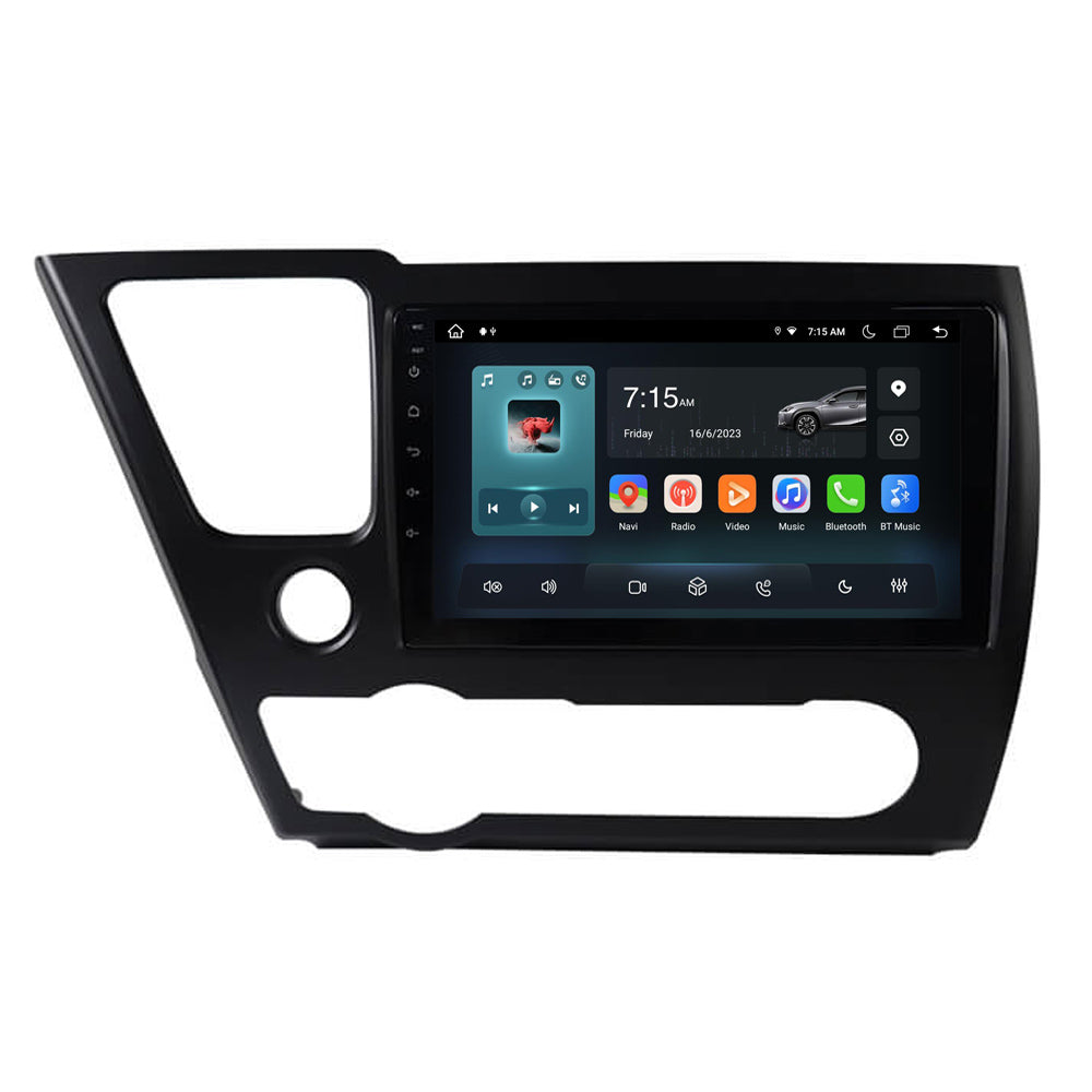 9” Android Radio Screen Car Stereo Head Unit CarPlay Android Auto for Honda Civic (2008-2013) LHD