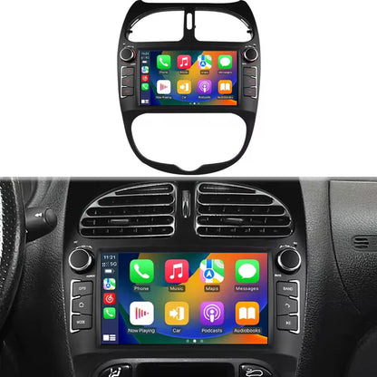 Linux System 7” IPS Screen Car Multimedia Player Wireless CarPlay & Android Auto for Peugeot 206 206cc 206sw 2000 - 2016