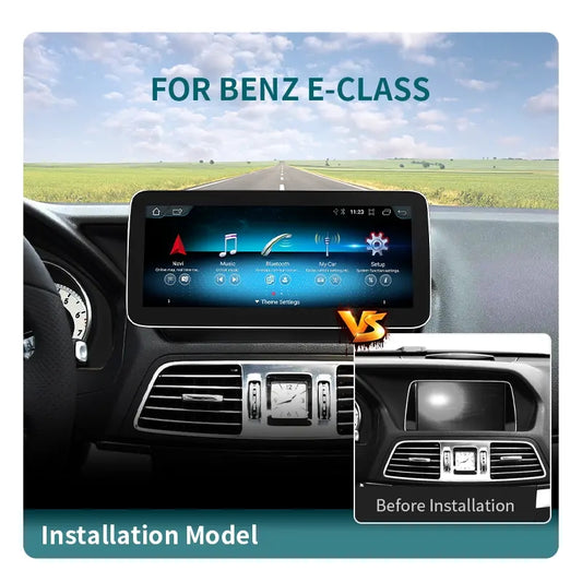 10.25” / 12.3” Android Auto CarPlay Radio Screen for Mercedes-Benz E Class (2010-2016) NTG4.0 / NTG4.5 / NTG5.0