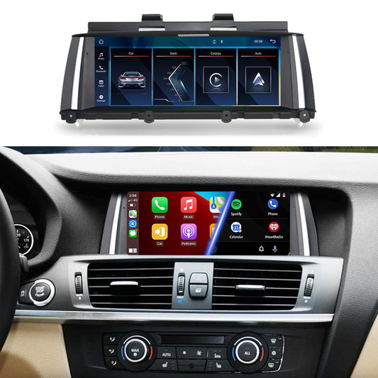 8.8 Inch Linux System Wireless CarPlay Android Auto Screen for BMW X3 F25 X4 F26 CIC System (2011 - 2013) / NBT System (2014 - 2015) / EVO System (2016 - 2017)