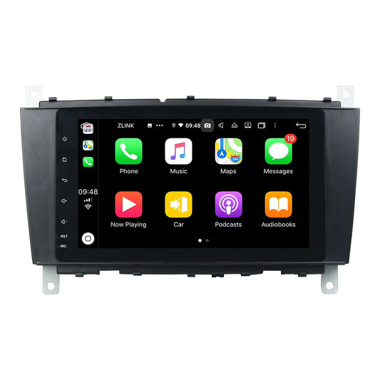 8” Android Radio Screen Car Stereo Head Unit CarPlay Android Auto for Mercedes-Benz C Class W203 (2004-2007) CLK Class W209 (2005-2006) G Class W463 (2006-2008)