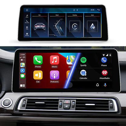 12.3 Inch Linux System Wireless CarPlay Android Auto Screen for BMW 7 Series F01 F02 F03 F04 CIC System (2009 - 2012) / NBT System (2013 - 2014)