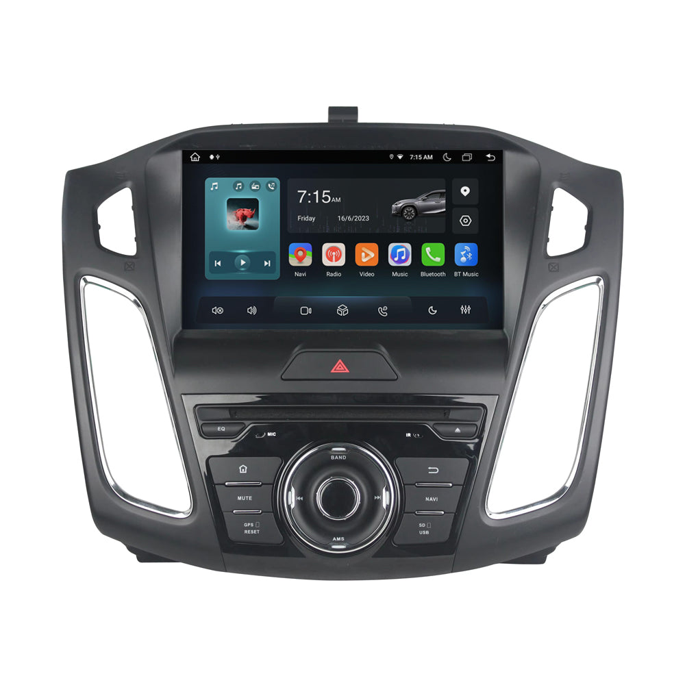 9” Android Radio Screen Car Stereo Head Unit CarPlay Android Auto for Ford Focus 2015-2018