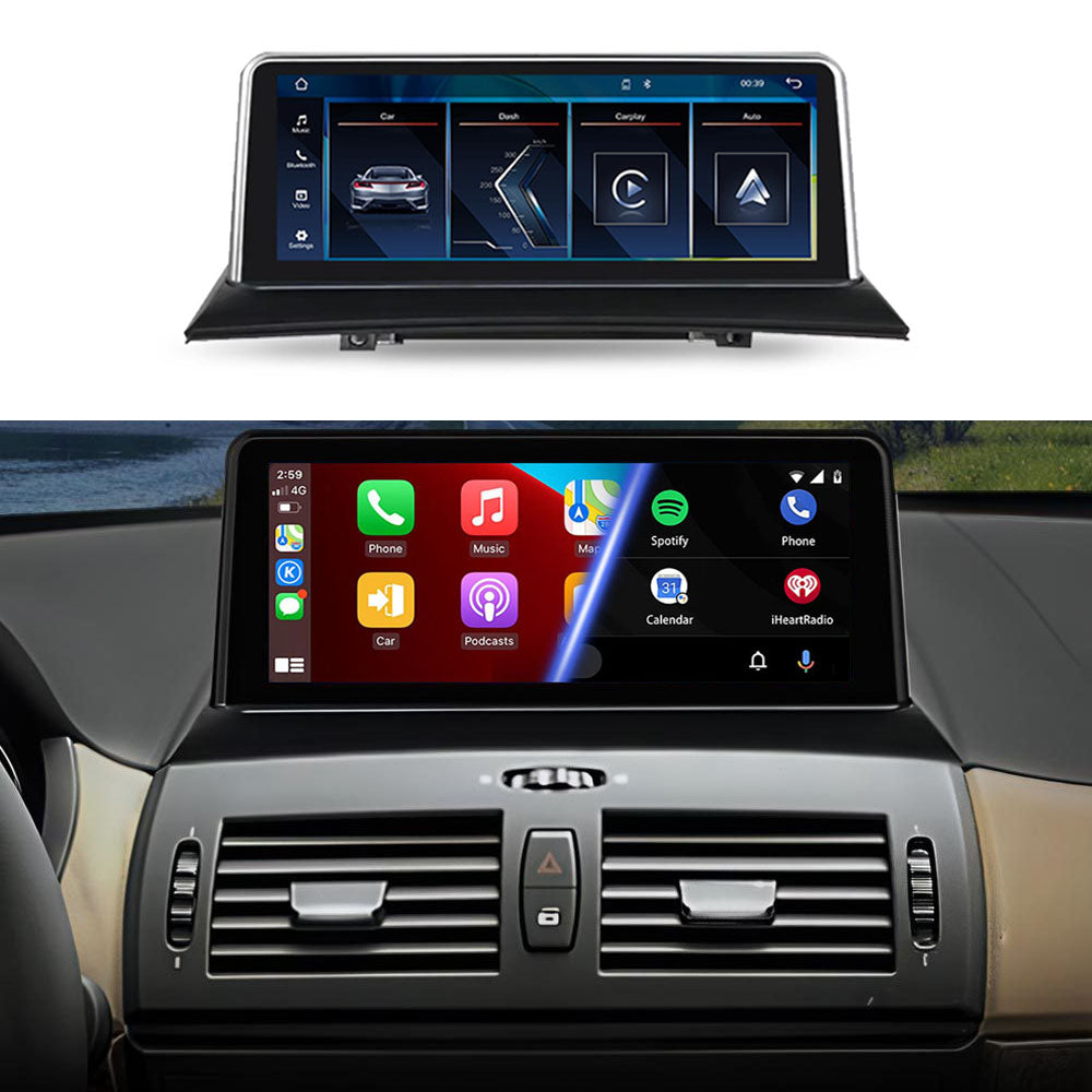10.25 Inch Linux System Wireless CarPlay Android Auto Screen for BMW X3 E83 (2005 - 2008)