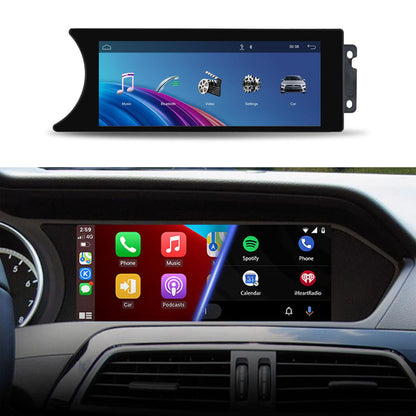 8.8 Inch Linux System Wireless CarPlay Android Auto Screen for Mercedes-Benz C Class W204 S204 NTG4.5 (2011 - 2015)