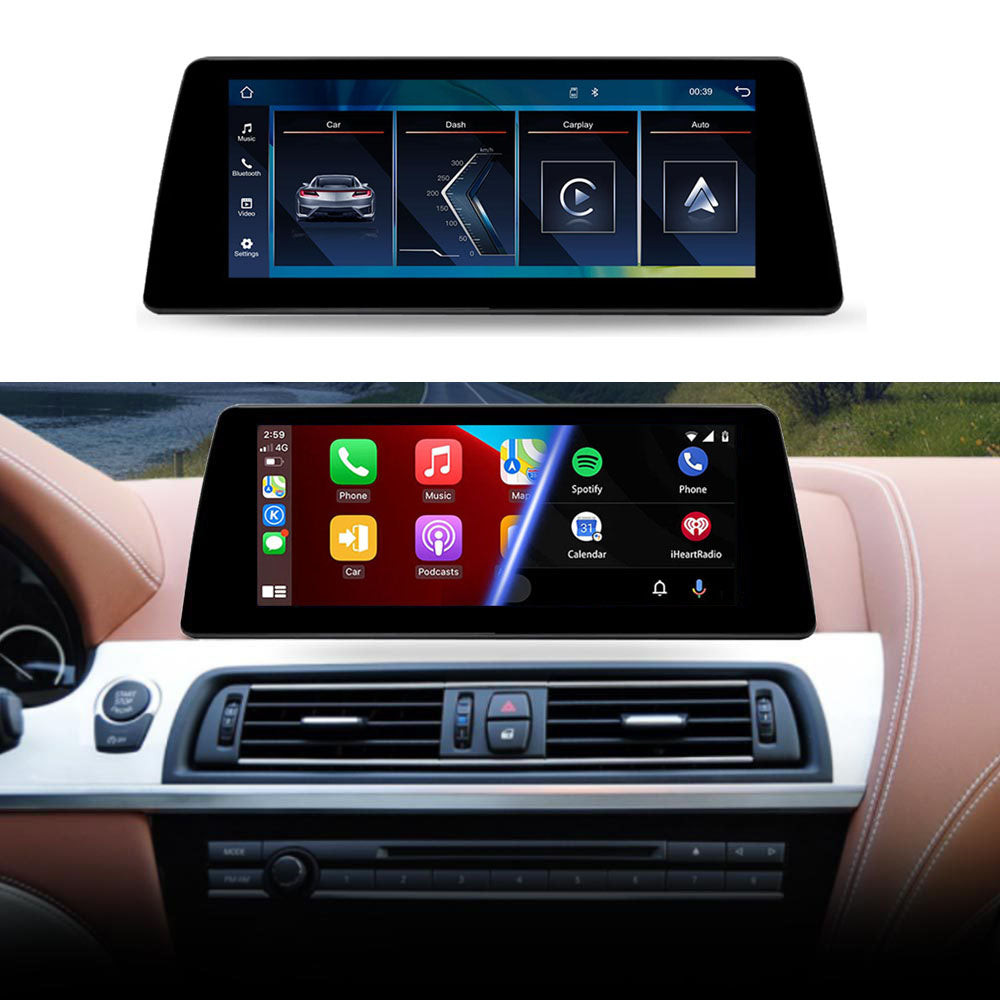 10.25 Inch / 12.3 Inch Linux System Wireless CarPlay Android Auto Screen for BMW 6 Series F06 F12 F13 CIC System (2010 - 2013) / NBT System (2013 - 2016)