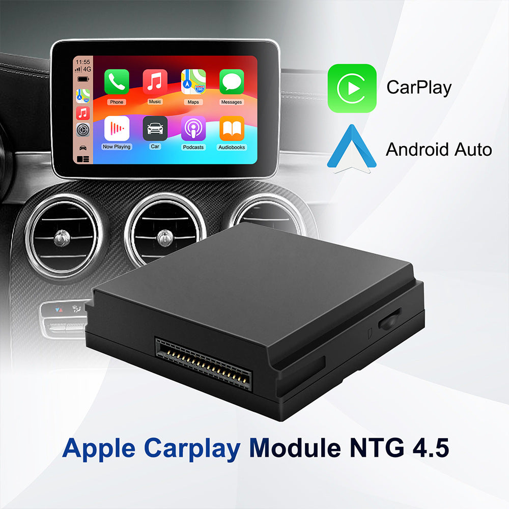 Wireless CarPlay & Android Auto Module for Mercedes-Benz 2011-2015 NTG 4.5 System with Harman Becker Slot