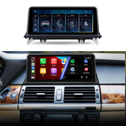 10.25 Inch / 12.3 Inch Linux System Wireless CarPlay Android Auto Screen for BMW X5 E70 X6 E71 E72 CCC System (2007 - 2009) / CIC System (2010 - 2013)