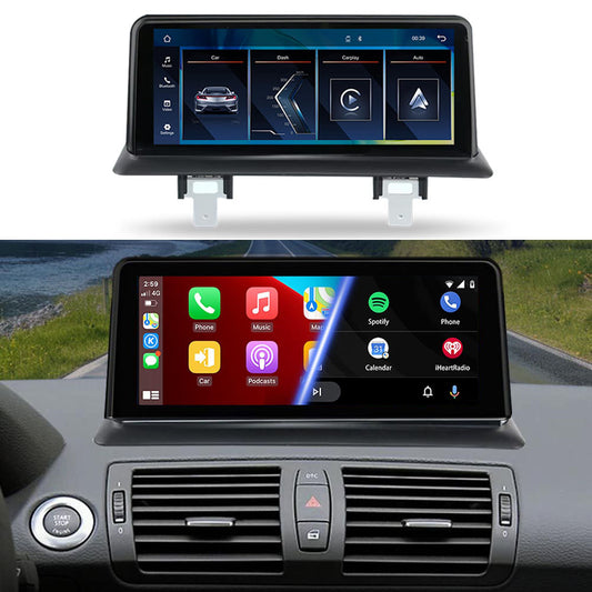 10.25 Inch / 12.3 Inch Linux System Wireless CarPlay Android Auto Screen for BMW 1 Series E81 E82 E87 E88 CCC System (2004 - 2007) / CIC System (2008 - 2011)