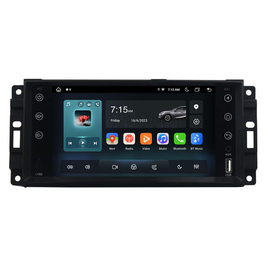 7” Android Radio Screen Car Stereo Head Unit CarPlay Android Auto for Jeep / Chrysler / Dodge (2008-2011)