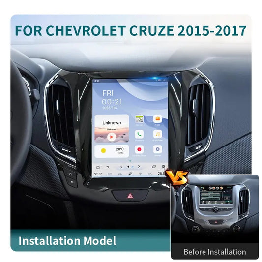 9.7” Android Auto CarPlay Radio Screen Head Unit for Chevrolet Cruze (2015-2017)