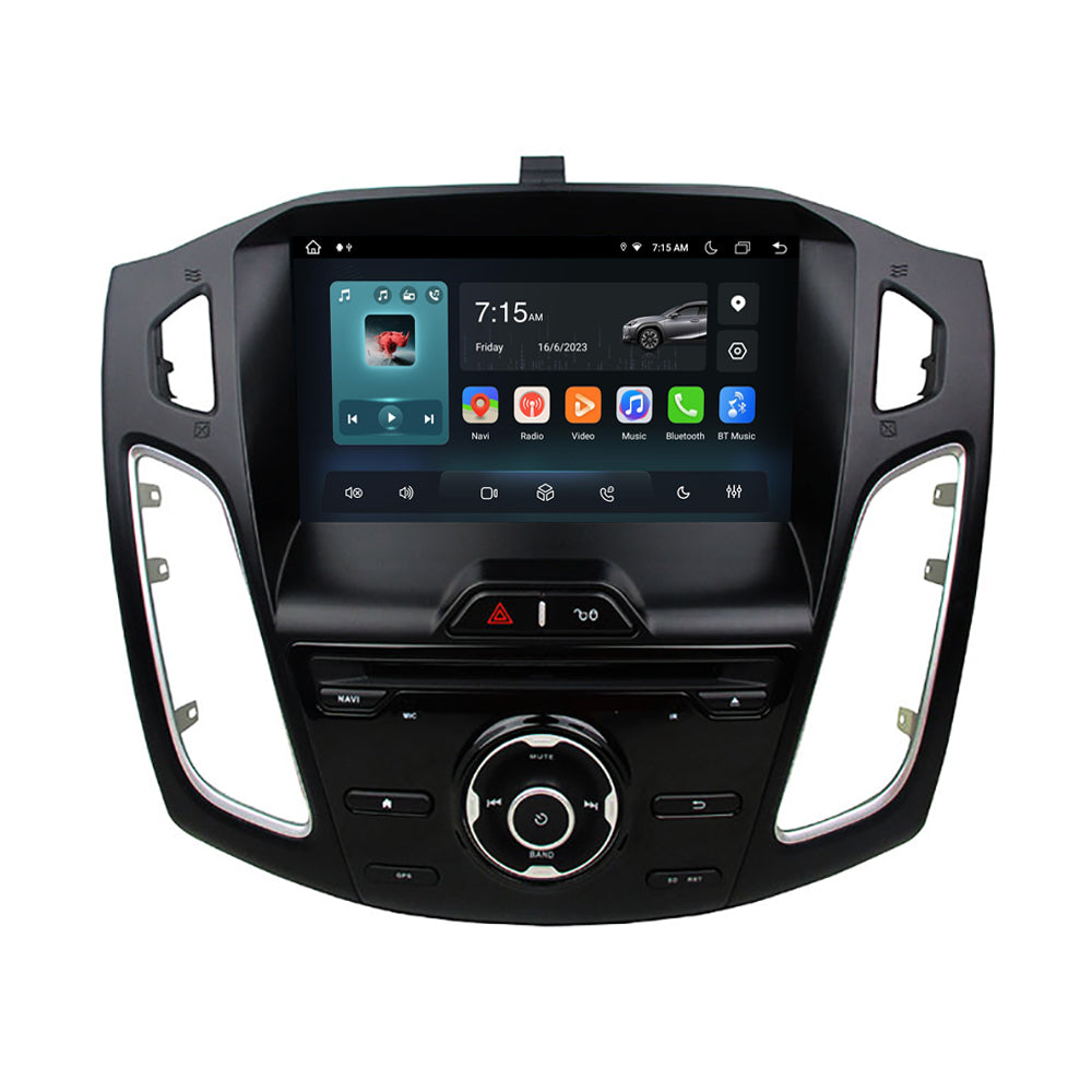 9” Android Radio Screen Car Stereo Head Unit CarPlay Android Auto for Ford Focus 2012-2014