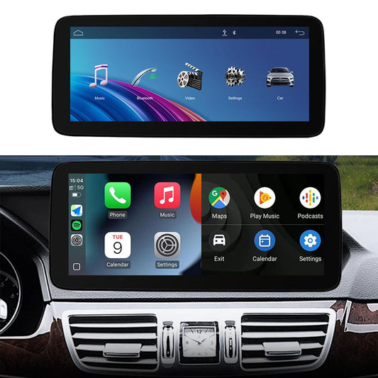 10.25 Inch / 12.3 Inch Linux System Wireless CarPlay Android Auto Screen for Mercedes-Benz E Class W212 NTG4.0 (2010 - 2012) / NTG4.5 (2013 - 2014) / NTG5.0 (2015 - 2016)