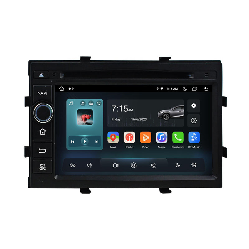 7” Android Radio Screen Car Stereo Head Unit CarPlay Android Auto for Chevrolet Cobalt / Spin / Onix 2012-